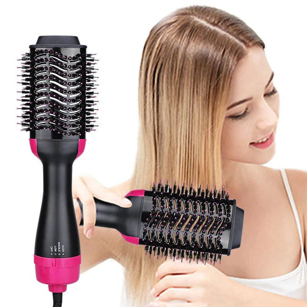 TheWellMart™ | 3-in-1 Hair Dryer, Straightener & Hair Curler Brush - thewellmart™ 