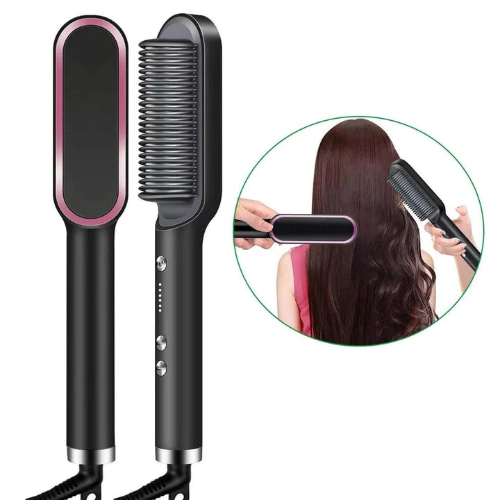 TheWellMart™ | Straight Hair Comb 2-in-1 Hair Straightener (Random Color) - thewellmart™ 