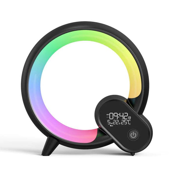 TheWellMart™ | Creative Q Light Analog Sunrise Digital Display Alarm Clock. - thewellmart™ 
